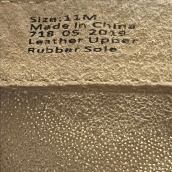 LIVIE & LUCA PIO PIO Leather Gold Mary Jane Sandals Size 11 M / Néw - Picture 3 of 8